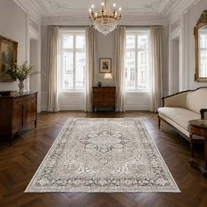 Tapis traditionnel lavable en chenille RWK3043403 <span class=keywords><strong>Kula</strong></span> Pewter de Rug Weavers, disponible en 10 tailles, vente en gros et dropshipping - Product Image 6