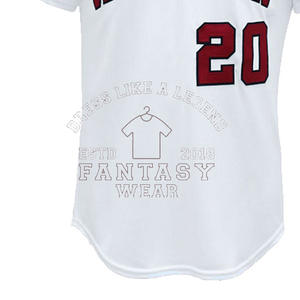 Uniforme de Béisbol FANTASY WEAR 2026 de Alta Calidad con Botones Completos y Conjunto Combinado, Ropa Deportiva Transpirable de Secado Rápido, Certificación CE ISO - Product Image 4