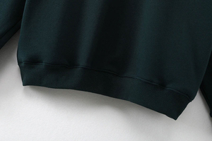 Sudadera de Algodón 100% para Mujer, Estilo Urbano para Invierno, Color Personalizado, Transpirable, Cuello Redondo - Product Image 4