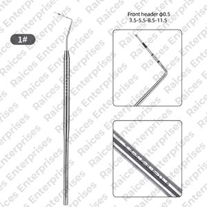 Gracey Curettes Periodontal Dental Scaler Instrument Tool para la venta al por mayor de buena calidad Dental Cleaning Scaler - Product Image 1