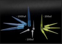 Embouts de pipette stériles compatibles avec les pipettes de type Eppendorf, faible rétention, sans RNase ni DNase, consommables de laboratoire