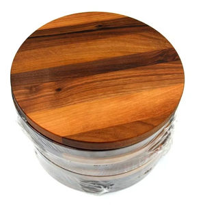 Tabla de cortar de madera de acacia cuadrada grande personalizada Uso de utensilios de cocina-Opción al por mayor - Product Image 1