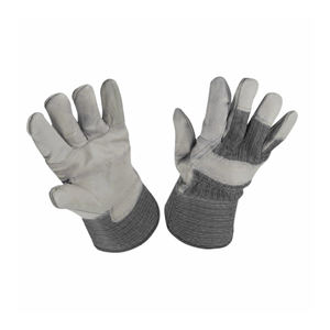 ถุงมือหนังวัวทำงานถุงมืออุตสาหกรรมถุงมือป้องกันมือถุงมือทำงาน - Product Image 3