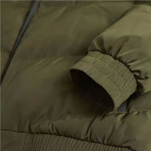 Chaqueta Acolchada Informal de Color Sólido para Hombre, Ropa de Calle, Nueva Moda, Chaqueta Acolchada Cortavientos para Hombre 2025 - Product Image 3