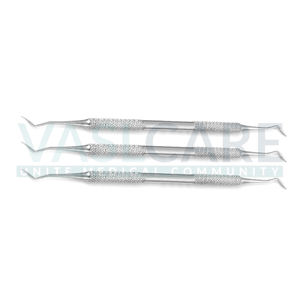 Dental Thomas Wax Carvers 4 <b>Restorative</b> Double Ended WAXING Modelling 3 Pcs Surgical Instruments By Vaslcare - Product Image 5