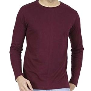 Hot Selling New <b>Men's</b> <b>Long</b> <b>Sleeve</b> T-<b>Shirt</b> <b>Casual</b> Design Custom Logo Solid Color 100% Cotton Breathable Eco-Friendly Cheap Price - Product Image 5
