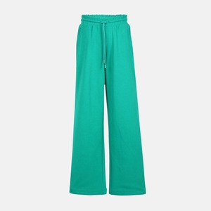 Pantalon évasé ample à cordon de serrage pour femme, dernier design, prix bas, pantalon taille haute, pantalon habillé pour femme, logo personnalisé - Product Image 1