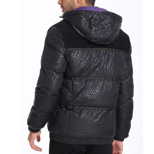 Veste matelassée à col montant avec logo personnalisé élégant pour homme, hiver, haute qualité, coupe confortable, écologique, respirante - Product Image 2