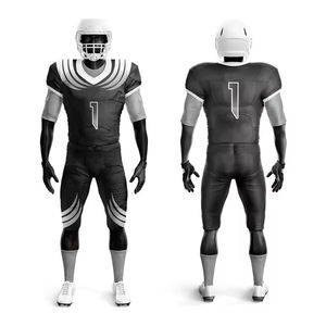 Camiseta de fútbol americano 2025, uniforme de camiseta de fútbol personalizado, venta al por mayor, ropa autoimpresa personalizada para club de fútbol - Product Image 4