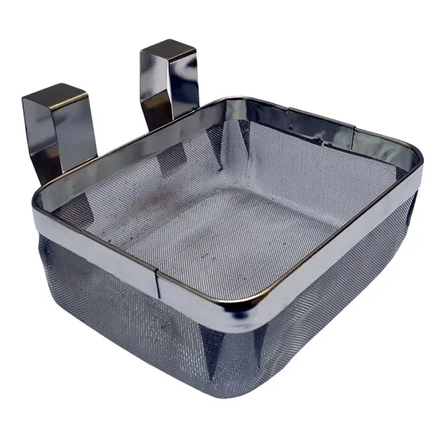 High Quality Product ULTRASONIC CLEANING BASKET, using extra-fine mesh basket with overhangs holds small parts