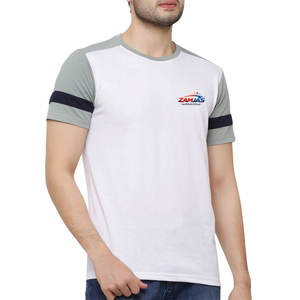 เสื้อยืดผู้ชายพิมพ์ลายแฟชั่น สวมใส่สบาย ขนาดสั่งทำได้ ผลิตจากผ้าฝ้าย 100% ผลิตในปริมาณน้อยได้ ทรงหลวม - Product Image 1