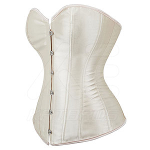Corsés de Algodón para Mujer, Superventas, Ajuste Delgado, Calidad Premium, Transpirables, Control de Abdomen, Tela de Satén, Cierre con Cremallera - Product Image 1