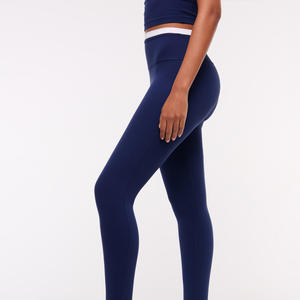 Crop top de fitness grande taille, pantalon de yoga taille haute, vêtements de sport, tenue de sport active, pantalon de yoga extensible, vêtements de gym - Product Image 4