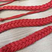 Cordon d'aiguillette en polyester/nylon/coton de couleur personnalisée, corde tressée, accessoire pour vêtements, tenues de scène, événements et vêtements de cérémonie