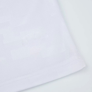 100% uniformes de football respirants en polyester OEM entraînement de football en gros blanc bleu uniforme de football confortable - Product Image 4