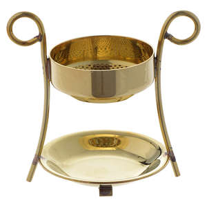 Impresionante calidad, recién llegado, soporte de incienso de latón puro, diseño único, quemador de incienso, difusor de aceite, fragancia de aire, quemadores religiosos - Product Image 1