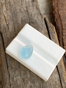 Piedra preciosa suelta fascinante de 8,62 quilates, aguamarina Natural en forma de pera de Color superior, Diamante de buen brillo para la fabricación de joyas - Product Image 3