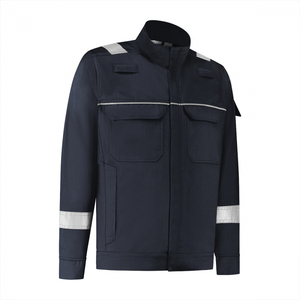 Chaqueta de Seguridad de Alta Visibilidad de Primera Calidad, Suministro de Fábrica al por Mayor, Ropa de Trabajo Resistente al Fuego, Chaqueta de Trabajo de Algodón FR con Logotipo Personalizable - Product Image 1