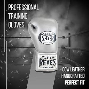 Gants de boxe professionnels CLETO REYES pour hommes et femmes, cuir et crin de cheval, MMA, kickboxing, Muay Thai, à lacets - Product Image 4