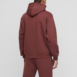 Sudadera con Capucha de Alta Calidad OEM para Hombre, Estilo Holgado, Básica, con Logotipo Personalizado, Lisa, Gruesa, con Hombros Caídos, Estilo Urbano - Product Image 5