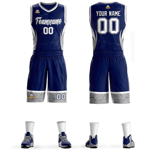 Uniformes de Baloncesto Personalizados al por Mayor para Hombres y Mujeres, Conjuntos de Uniformes de Baloncesto al por Mayor con Logotipos Bordados - Product Image 1