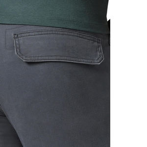 กางเกงคาร์โก้ผู้ชายสไตล์สตรีทแวร์ หลายกระเป๋า รับทำโลโก้ OEM เอวยางยืดพร้อมเชือกผูก สีพื้น ล้างสี - Product Image 6