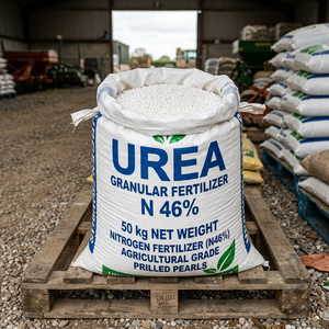 Fertilizante de Urea Granular Premium 46% Nitrógeno - Grado Agrícola, Nutriente Vegetal de Alta Solubilidad - Product Image 1
