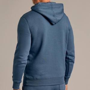 French Terry <b>Pullover</b> Hoodie <b>for</b> <b>Men</b> Organic Cotton <b>Mens</b> Hoodies Custom Hooded Sweatshirt <b>Men's</b> Streetwear Wholesale - Product Image 4