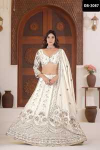 Lehenga choli กับ Chinon Silk dupatta - Product Image 5