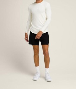 Pantalones cortos deportivos personalizados informales de poliéster para tenis para hombre, de secado rápido, ecológicos, teñidos lisos, para gimnasio, atléticos, con cordón, para Fitness y correr - Product Image 2