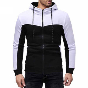 2024 mejor calidad diseño personalizado impermeable transpirable de gran tamaño hombres sudaderas con capucha bolsillo algodón orgánico poliéster para invierno al aire libre - Product Image 4