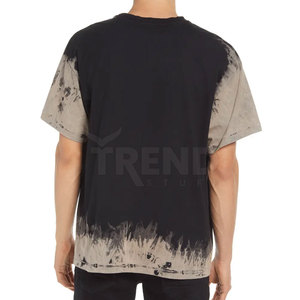 T-shirt en coton et bambou de haute qualité pour homme, logo personnalisé, imprimé streetwear, manches courtes douces, respirant, séchage rapide, haut décontracté - Product Image 2
