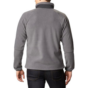 Veste d'hiver surdimensionnée pour homme en sherpa, coupe ample, bomber en toile, col montant, logo personnalisé sur le devant, extérieur, rue, écologique - Product Image 3