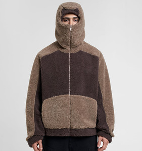 Sudadera con capucha para hombre y mujer Sherpa Fleece sudaderas Fuzzy manga larga otoño prendas de vestir invierno con capucha con bolsillos de canguro - Product Image 6