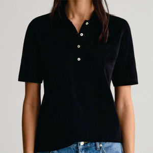 Polo de moda para mujer de alta calidad, cómodo y elegante para verano informal y ropa activa, patrón sólido transpirable - Product Image 3