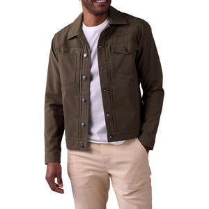 Wholesale Custom 100% Cotton <b>Canvas</b> Men's <b>Jackets</b> Quilted New Design Breathable Winter Wear Best Style <b>Canvas</b> <b>Jacket</b> For Man - Product Image 1