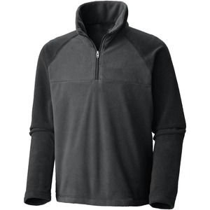 0เสื้อสเวตเตอร์ซิปครึ่งตัวสำหรับผู้ชายผ้าฟลีซแบบเรียบสีพื้นด้านหลังน้ำหนักปานกลางเหมาะสำหรับการเดินทางแบบลำลองและเครื่องแบบ - Product Image 2