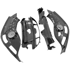 อะไหล่ห้องเครื่องยนต์คาร์บอนแห้งคุณภาพสูงสไตล์ OEM สำหรับอัพเกรด Ferrari 296 รุ่น 804984 804970 889327 985952585 - Product Image 3