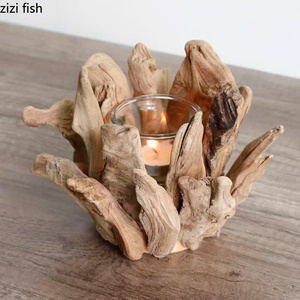 เทียนไม้สำหรับจัดแสดงที่ได้แรงบันดาลใจจากธรรมชาติของตกแต่งของขวัญแฮนด์เมดเป็นมิตรกับสิ่งแวดล้อม - Product Image 4