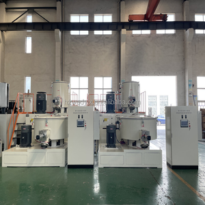 Mélangeur de composé de poudre de résine PVC en plastique Unité de machine pour la production automatique de revêtement de sol SPC WPC de machine d'extrusion de plastique - Product Image 2