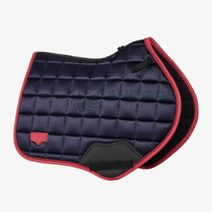 Tapis de selle en gros coton matelassé durable sur mesure cheval anglais extérieur doux doublure confortable tapis de selle léger - Product Image 5