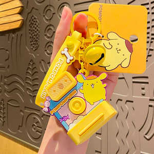 Porte-clés autocollant en acrylique SnapCartoon, style dessin animé, avec photos flash et pop-up pour cadeaux promotionnels ! - Product Image 2