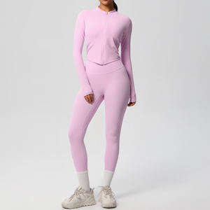 Leggings sans couture pour femmes, taille haute, vêtements de sport, yoga, course à pied - Product Image 1
