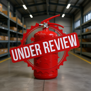 Extincteur à poudre mobile de haute qualité 25 kg fabriqué en Italie, certifié EN 1866-1 - Product Image 3