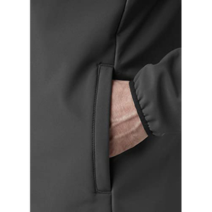Veste softshell professionnelle à logo personnalisé Meilleur prix Tissu de haute qualité Style décontracté Vêtements d'hiver les plus vendus avec propre impression - Product Image 5