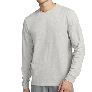 เสื้อยืดคอกลมแขนยาวแฟชั่นสำหรับผู้ชายเสื้อยืดคอกลมแขนยาวผ้าคอตตอนออกแบบได้ตามต้องการ - Product Image 1