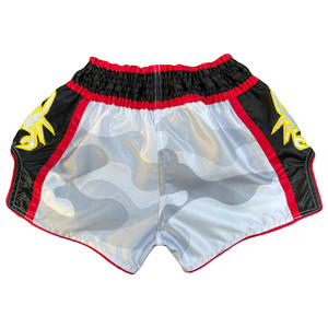 Venta caliente personalizado Muay Thai pantalones cortos de boxeo Unisex nuevo diseño OEM Kickboxing artes marciales desgaste con sublimación - Product Image 2