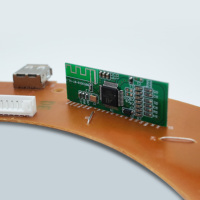 Servicio de Diseño de PCB Multicapa FR4, Ensamblaje de PCBA con Componentes