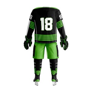 Camiseta de Hockey sobre hielo 100% poliéster, Jersey Reversible personalizado con cualquier logotipo, venta al por mayor - Product Image 2