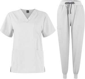New Design Scrubs Uniforms <b>Sets</b> <b>Doctors</b> Nurses Hospital Medical Scrub Suit Men Women Wholesale Custom Logo - Product Image 1